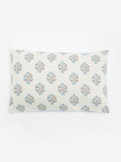 Juego de cama para 2 personas - 1 funda nórdica + 2 fundas de almohada - Kiabi Juego de cama para 2 personas - 1 funda nórdica + 2 fundas de almohada - Kiabi