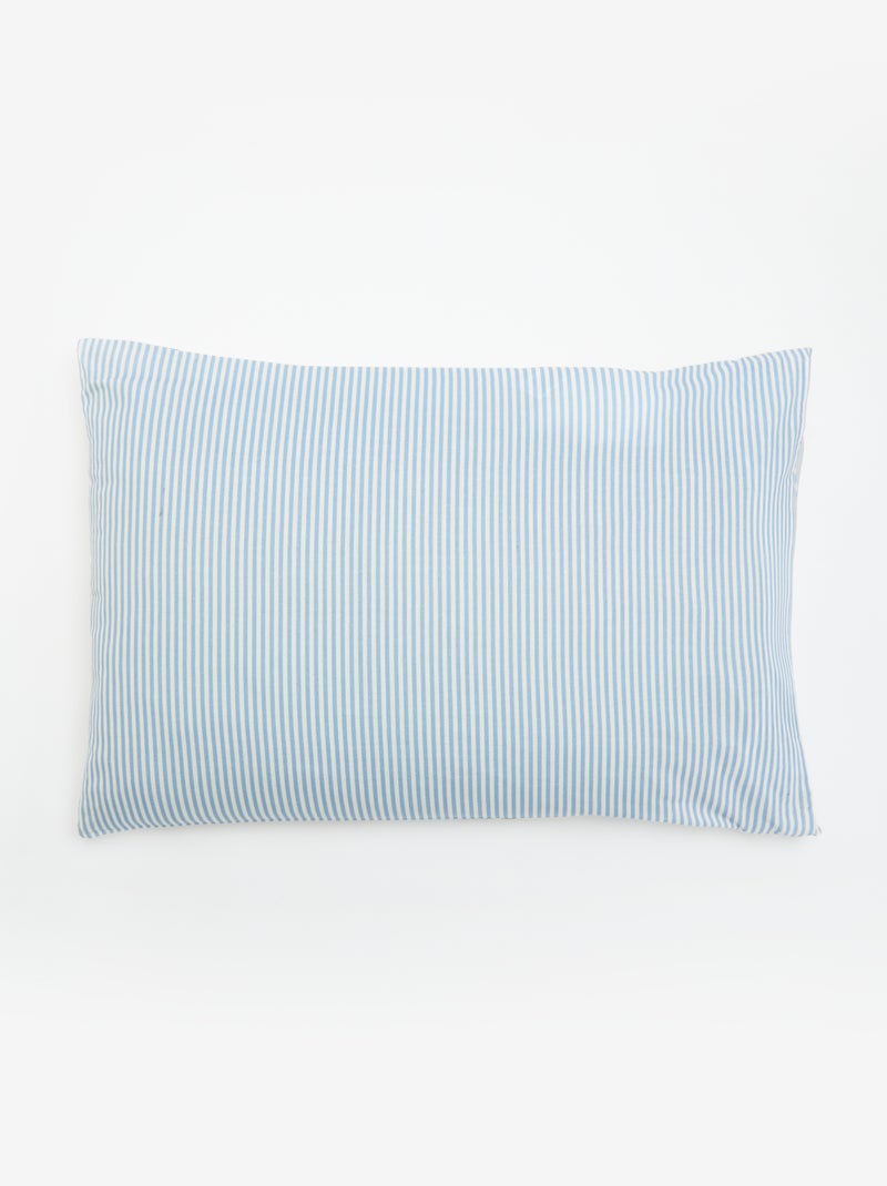 Juego de cama para 2 personas - 1 funda nórdica + 2 fundas de almohada Azul - Kiabi