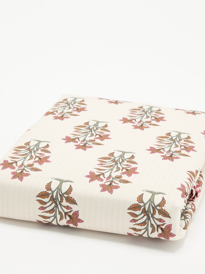 Juego de cama para 2 personas - 1 funda nórdica + 2 fundas de almohada Rosa - Kiabi