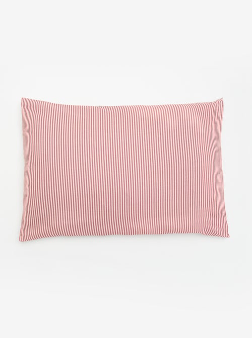 Juego de cama para 2 personas - 1 funda nórdica + 2 fundas de almohada - Kiabi Juego de cama para 2 personas - 1 funda nórdica + 2 fundas de almohada - Kiabi