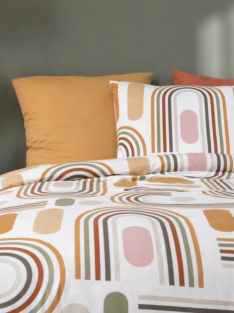 Juego de cama para 2 personas - 240 x 220 cm Blanco - Kiabi