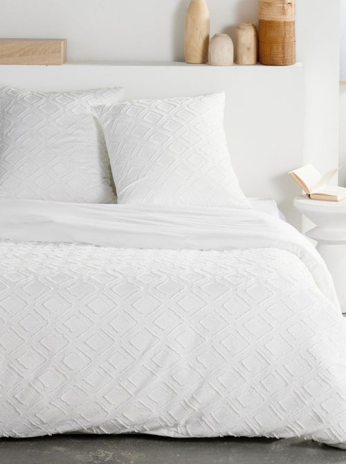 Juego de cama para 2 personas - 3 piezas - funda nórdica + 2 fundas de almohada - Kiabi Juego de cama para 2 personas - 3 piezas - funda nórdica + 2 fundas de almohada - Kiabi