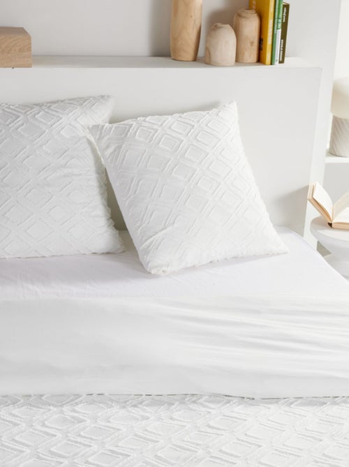 Juego de cama para 2 personas - 3 piezas - funda nórdica + 2 fundas de almohada - Kiabi Juego de cama para 2 personas - 3 piezas - funda nórdica + 2 fundas de almohada - Kiabi