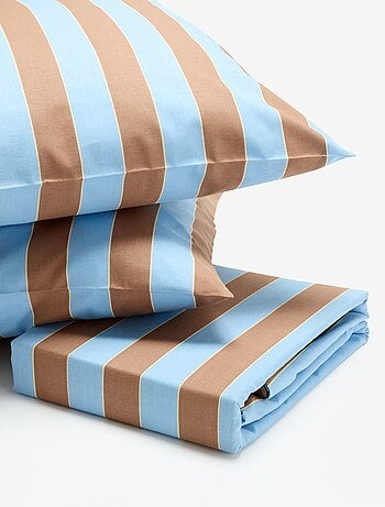 Juego de cama para 2 personas - Funda nórdica + 2 fundas de almohada - KIABI Home