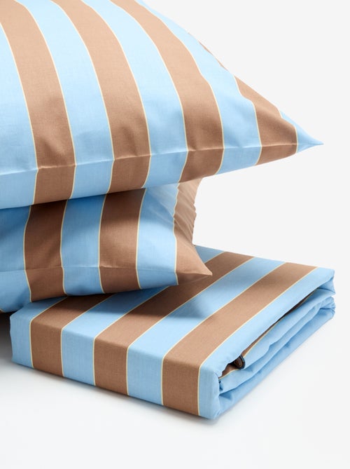 Juego de cama para 2 personas - Funda nórdica + 2 fundas de almohada - KIABI Home - Kiabi