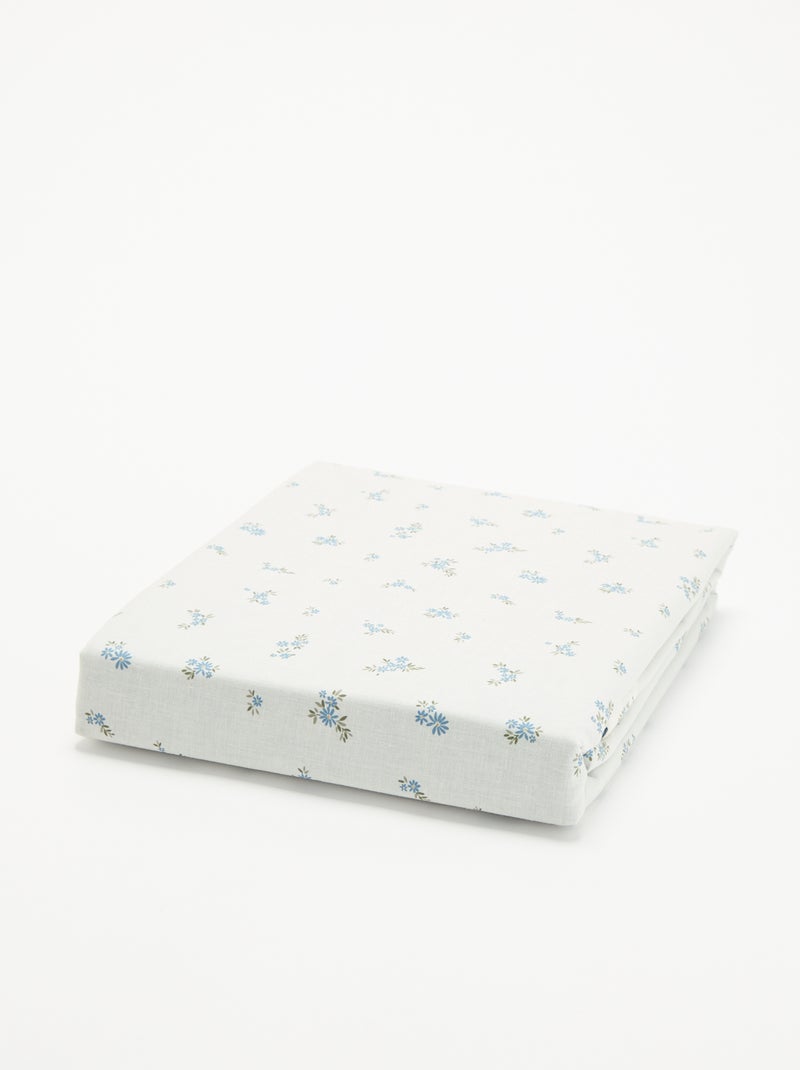 Juego de cama para 2 personas - Funda nórdica + 2 fundas de almohada - KIABI Home Azul - Kiabi