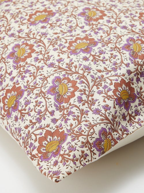 Juego de cama para 2 personas 240 x 220 cm de algodón - Kiabi Home - Kiabi Juego de cama para 2 personas 240 x 220 cm de algodón - Kiabi Home - Kiabi