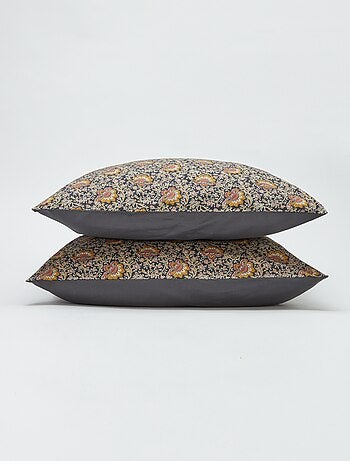 Juego de cama para 2 personas 240 x 220 cm de algodón - Kiabi Home