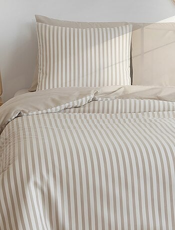 Juego de cama para 2 personas (240 x 220 cm o 260 x 240 cm) - 1 funda nórdica + 2 fundas de almohada