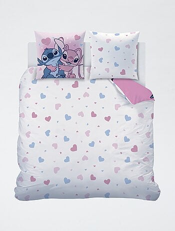 Juego de cama para 2 personas 240 x 220 cm 'Stitch y Angel'