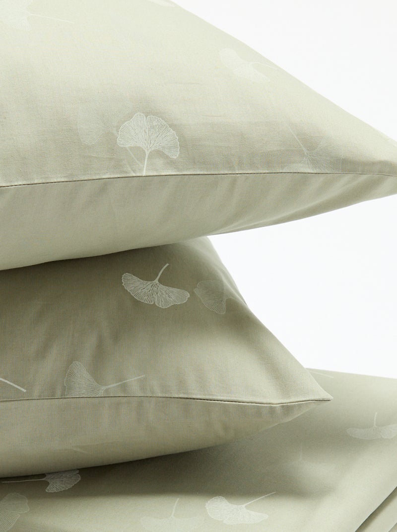 Juego de cama para 2 personas (240 x 220cm) - Kiabi Home Beige - Kiabi