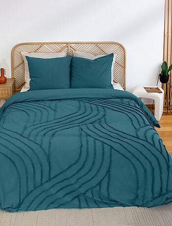 Juego de cama para 2 personas 3 piezas - 1 funda nórdica + 2 fundas de almohada