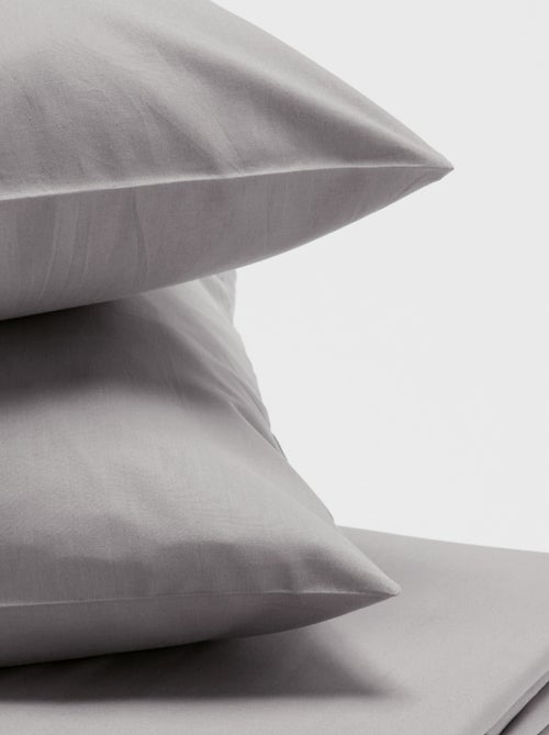 Juego de cama para 2 personas 3 piezas - Funda nórdica + 2 fundas de almohada - KIABI Home - Kiabi Juego de cama para 2 personas 3 piezas - Funda nórdica + 2 fundas de almohada - KIABI Home - Kiabi