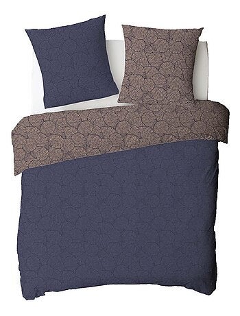 Juego de cama para 2 personas – algodón 57 hilos estampado flores gráficas – Future Home