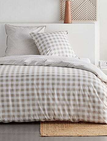 Juego de cama para 2 personas de 3 piezas - 1 funda nórdica + 2 fundas de almohada