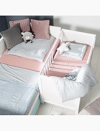 Juego de cama para bebé - funda nórdica + funda de almohada en algodón orgánico 'Roba lil planet'