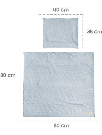 Juego de cama para bebé - funda nórdica + funda de almohada en algodón orgánico 'Roba lil planet'