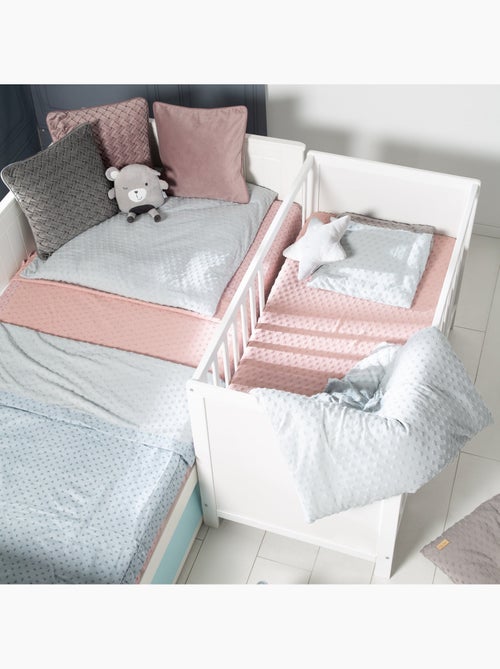 Juego de cama para bebé - funda nórdica + funda de almohada en algodón orgánico 'Roba lil planet' - Kiabi