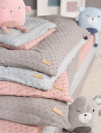 Juego de cama infantil - funda nórdica + funda de almohada en algodón orgánico 'Roba lil planet'