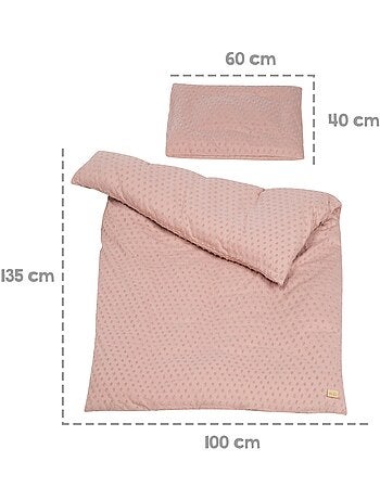 Juego de cama infantil - funda nórdica + funda de almohada en algodón orgánico 'Roba lil planet'