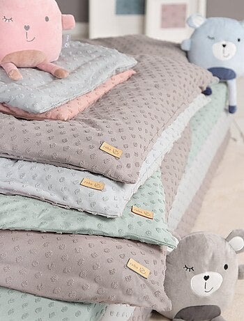 Juego de cama infantil - funda nórdica + funda de almohada en algodón orgánico 'Roba lil planet'