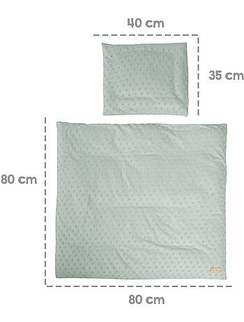 Juego de cama infantil - funda nórdica + funda de almohada en algodón orgánico 'Roba lil planet'