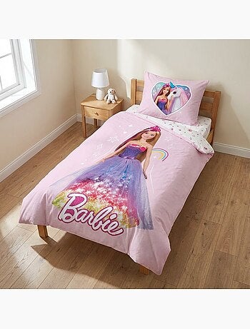 Juego de cama para bebé Barbie reversible – 100% algodón