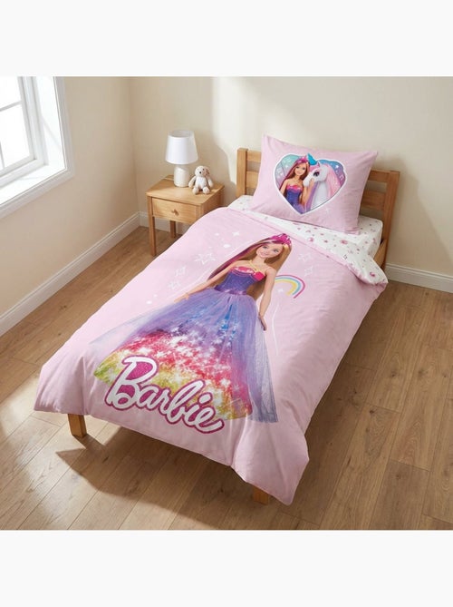 Juego de cama para bebé Barbie reversible – 100% algodón - Kiabi