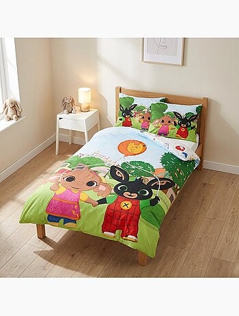 Juego de cama para bebé Bing con Sula reversible – 100% algodón