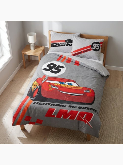 Juego de cama para bebé Cars con Rayo McQueen reversible – 100% algodón - Kiabi