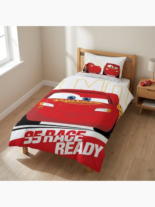 Juego de cama para bebé Cars con Rayo McQueen reversible – 100% algodón - Kiabi