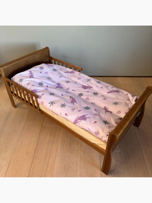 Juego de cama para bebé Frozen con Elsa, Anna y Olaf reversible – 100% algodón - Kiabi