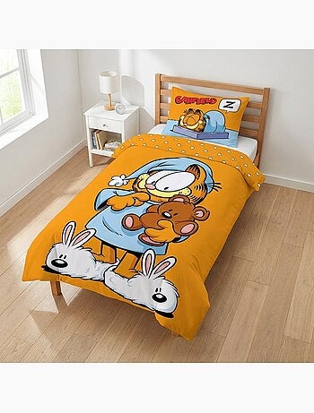 Juego de cama para bebé Garfield reversible – 100% algodón