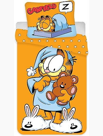 Juego de cama para bebé Garfield reversible – 100% algodón