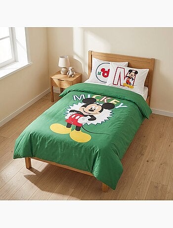 Juego de cama para bebé Mickey reversible – 100% algodón