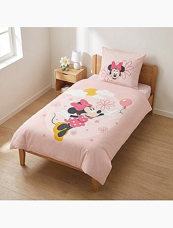 Juego de cama para bebé Minnie reversible – 100% algodón