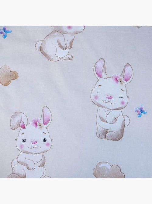 Juego de cama para bebé Miss Bunny con nube reversible – 100% algodón - Kiabi