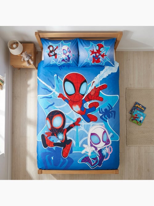 Juego de cama para bebé Spider-Man con Spidey, Ghost-Spider y Spin reversible – 100% algodón - Kiabi