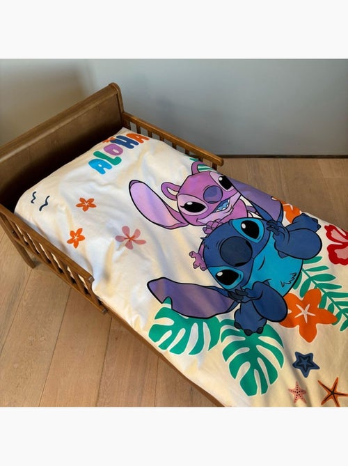 Juego de cama para bebé Stitch con Angel fosforescente reversible – 100% algodón - Kiabi