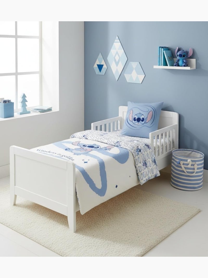 Juego de cama para bebé Stitch reversible – 100% algodón Azul - Kiabi