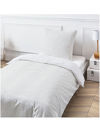 Juego de cama para cama individual de gasa de algodón