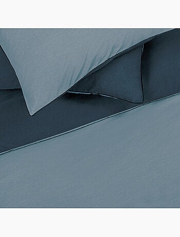 Juego de cama para cama individual en dos tonos