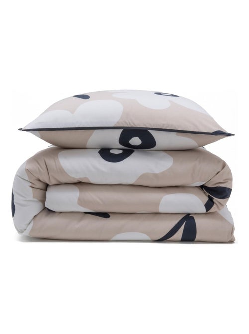 Juego de cama para dos personas con estampado de flores, de algodón - Kiabi Juego de cama para dos personas con estampado de flores, de algodón - Kiabi