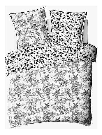 Juego de cama para dos personas de algodón de 57 hilos
