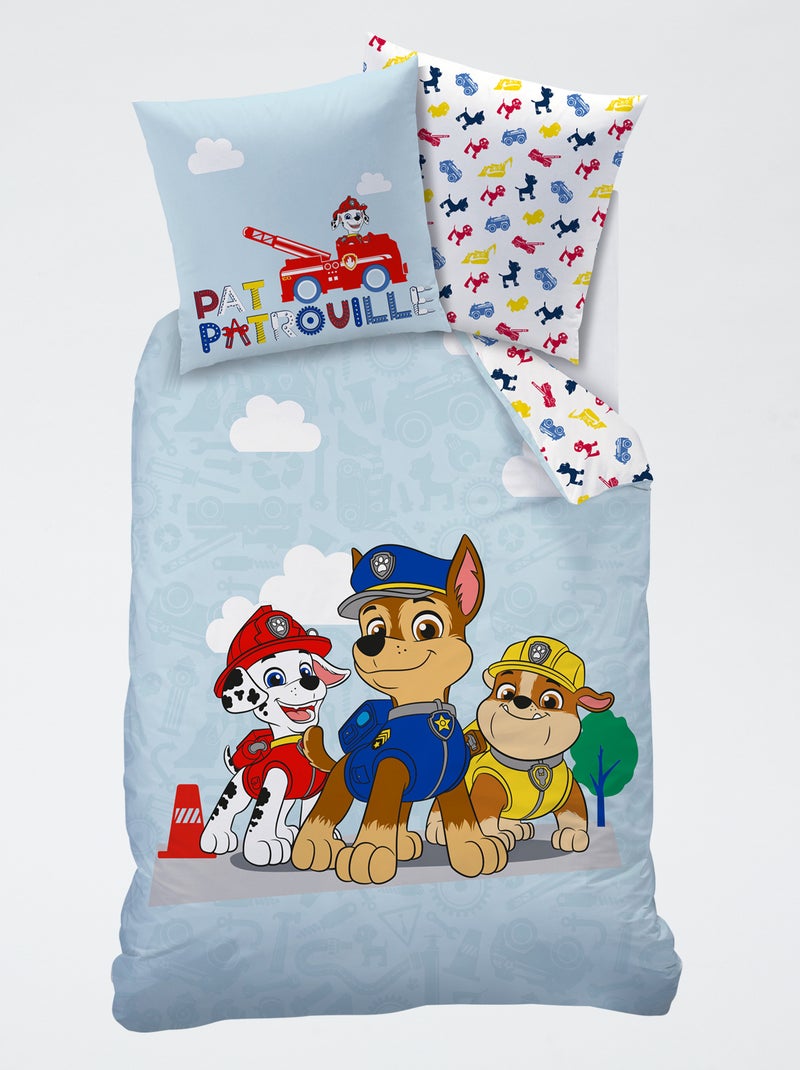 Juego de cama 'Patrulla Canina' - 1 persona Blanco - Kiabi