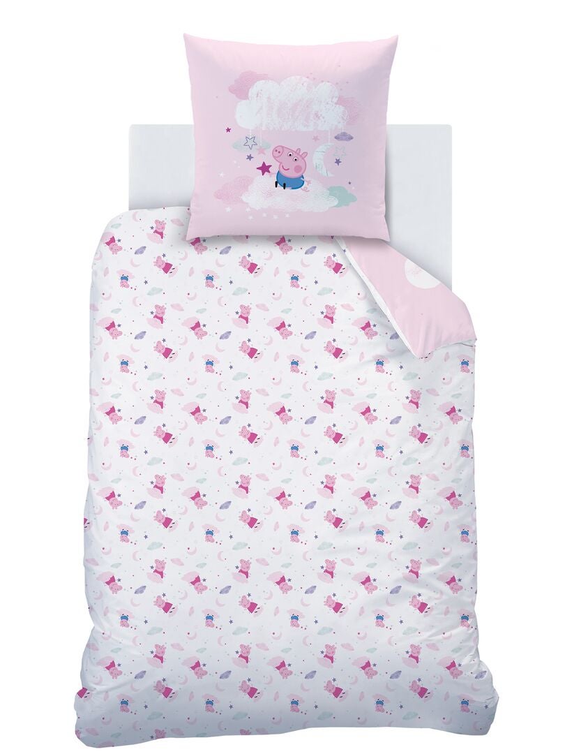 Juego de cama 'Peppa Pig' rosa - Kiabi