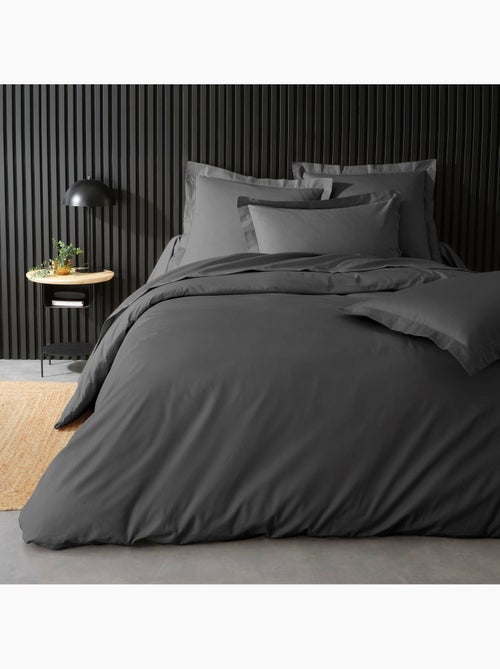 Juego de cama – percal de algodón 78 hilos – calidad hotel – 2 fundas de almohada 63x63 cm - Kiabi Juego de cama – percal de algodón 78 hilos – calidad hotel – 2 fundas de almohada 63x63 cm - Kiabi