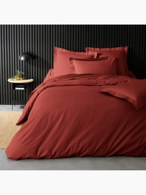Juego de cama – percal de algodón 78 hilos – calidad hotel – 2 fundas de almohada 63x63 cm - Kiabi Juego de cama – percal de algodón 78 hilos – calidad hotel – 2 fundas de almohada 63x63 cm - Kiabi