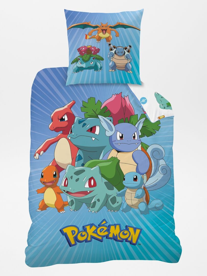 Pokemon Individual Juego de cama 'Pokémon' - Individual - AZUL - Kiabi - 39.00€