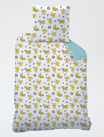 Juego de cama \'Pokemon\' de 2 piezas para 1 persona: funda nórdica + funda de almohada